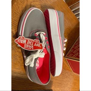 BRAND NEW | CUSTOM PINK&WHITE VANS | SIZE 7 WOMEN